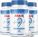 IDEAL PERFORMANCE (3 Pack) Synapse XT Max Tinnitus Supplement Pro Premium Relief Pills (180 Capsules)