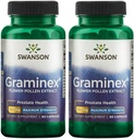 Swanson Maximum Strength Graminex Flower Pollen Extract - Supports Prostate Health, Urinary Tract Function, and Kidney Health - Mens Health Supplement - (60 Capsules, 500mg Each) (2 Pack)