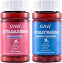 CAWのTelomereサポート高吸収のCycloastragenol 10mg 30のカプセルおよびAstragaloside IV 50mg 30のカプセル