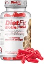 DIETFIT | ビオチン100カプセル | ラディアントヘア・スキン・ネイルフォーミュラ | 配合成分配合 栄養素ブレンド | アドバンストビューティーサポート | イージーデイリーユース | フィットネスサプリメント | フィットネスソリューション