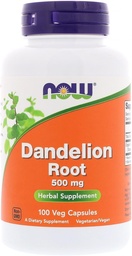 NOW Dandelionの根500mgの100のカプセル(3)のパック