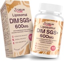 Liposomal DIM SGS Supplement - Hormone Supplement for Women & Men, Estrogen Supplements Contains Sulforaphane Glucosinolate, Vitamin E, Pomegranate Fruit - Support Detox and Antioxidant (1 Pack)