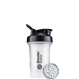 BlenderBottle クラシック V2 シェーカー ボトル パーフェクト のために プロテインシェイクスアンドプレワークアウト, 20-Ounce, クリア/ブラック