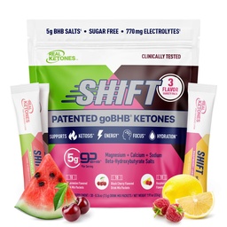 実質のKetones BHBの外因性のKetonesの飲み物の組合せのパケットKetoのElectrolytesの粉のパケット4の主要な留め具の砂糖無し 特許を取られたKeto BHB - 30の計算のVarietyのパック