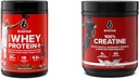 Six Star Elite Series 100% Whey Protein Plus Triple Chocolate 1.8lbs and 100% Creatine Monohydrate Powder Unflavored 60 Servings