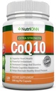 CoQ10 200mg (二重強さ)、120のカプセル-高い吸収のCoenzyme Q10 -科学的に証明される余分強さCoQ10 Ubiquinone - 4か月の供給
