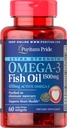 Puritans は余分強さ Omega-3 の魚油 1500 Mg 450 Mg 活動的な Omega-3 の Softgels、60 の計算を誇ります