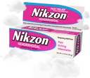 Nikzon Hemorrhoid Cream | Double Effect for Pain & Swelling, Numbs Irritated Anorectal Area, Soothing & Fast-Acting Formula, Dual-Action Hemorrhoid Treatment, 0.9 Oz, 1-Pack