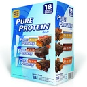 Pure Protein Bar, Chocolate Peanut Butter/ Salted Caramel/Chocolate Deluxe, 18 Count