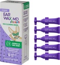 eosera® Ear Wax MD® for Kids - Ear Wax Cleaning Drops, 5pk Vials | Fast-Acting | Breaks Down & Dissolves Ear Wax in as Little as 1 Treatment | Clinically Proven | Gentle & Safe I for Kids Age 2+