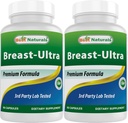 ベストナチュラルズ Breast-Ultra Breast Enlargement Pills 90 カプセル (90 カウント (パッケージ 2))