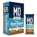 「MO RELIEF」バー - オールナチュラルスーパーフードスナックバー - 回復スナックバー - ワークアウト栄養サポートの後 日付、シャモミール、ターメリック、ジンジャー - (12 箱のバー)(ピーナッツバター)