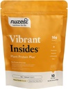 Nuzest Protein Plus | Vibrant Insides | Vanilla | Gut Health, Digestion and Immune Support | Vitamins and Minerals | 8.8oz/ 250g (10 Servings)