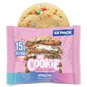 私のクッキーのディーラープロテインクッキー、バースデーケーキ(2.2oz、12のパック) - クッキーごとの15gプロテイン - 個別にオンザゴートラベルのためのワークアウトスナック