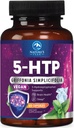 5-HTPサプリメント - サービングあたりの5-HTP 200mg - 余分な強度5HTP(5-Hydroxytryptophan)グリフィニアSimplicifolia - 米国でボトル入り - 60カプセル