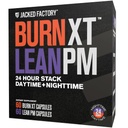 Jacked Factory Burn-XT + Lean-PM Kit - 24時間ボディコンポジションと代謝サポートスタック - デイ&ナイトフォーミュラ - 60カウント、2パック