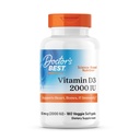 男性と女性のための医師の最高のビタミンD3 2000 IU Softgels - 免疫システムと心臓の健康サポートのためのビタミンDサプリメント、Vit D 3、非GMO、グルテンフリー - 180 Veggie Softgels