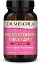 女性のためのMercola Multivitamin Mini-Tabs博士、30のサービング(300錠)、10の主要な栄養素、サポート最適女性の健康、非GMO