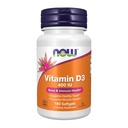 NOWの補足、ビタミンD-3 400 IUの強い骨*、構造サポート*、180のSoftgels