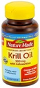 自然は、Omega 3のSoftgelsの30の計算が付いている優秀な吸収のKrillオイル500mgを作りました