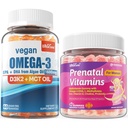 Womem + Omega 3 Gummies のための胎児のビタミン