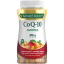 Nature's Bounty CoQ10グミー、サポート心の健康、CoQ10 200mg、ピーチマンゴーフレーバー、100コウン