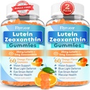 砂糖の自由なルテインは目の健康のための25mg、ルテインおよびゼアキサンチンの補足、オメガ3ビルベリーSaffron-Visionの健康、目の緊張、乾燥した目、Veganのオレンジ味120のCtsを補います