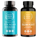 ハッピーヘルシーなHippie Glow、アスタキサンチンサプリメント&ゼネアgainコルチゾールマネージャ
