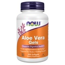 NOWフーズサプリメント、アロエベラ(アロエバーバデンシス)10,000mg、ダイジェストヘルス*、250Softgelsをサポート