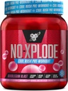 BSN N.O.-XPLODEクールラッシュプレワークアウトパウダー、クレアチンとベタアラニンの男性と女性のためのプレワークアウトエネルギーサプリメント、新しい味:バブルゴムブラスト、30サービング