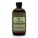 ブラックシードオイル - 16オンスガラスボトル。 100%ピュア&コールドプレス。 濾過, 希釈, 生. NON-GMO & ビーガンニゲラサティバ (ブラックカミン). ヘキサン&防腐剤無料。 ダーク&ポテント