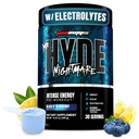 ProSupps Mr. Hyde Nightmare Pre Workout Powder with Caffeine & Beta Alanine - Intense Energy、メンタルフォーカス&パフォーマンスのためのプレワークアウト - ジム&フィットネスサプリメント(ブラックN'ブルーベリー、30サービング)