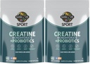 女性のための生命クレアチンの Monohydrate の粉の庭及び人、筋肉、強さ、スポーツのアミノ エネルギーのための Probiotics の Micronized の事前のワークアウト、約 60 の容易な混合の非風味のサービング、(パック 2)