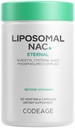 Codeage Liposomal NAC サプリメント - N-Acetyl L-Cysteine アミノ酸 - 2 ヶ月の供給 - フリーフォーム NAC - Phospholipid 複合体 - ビーガン、非GMO、グルテンフリー、乳製品 - 120 カプセル