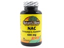 自然のブレンドNACサプリメントN-アセチル-L-システイン600mg 100カプセル - 免疫サポート、細胞の健康のための抗酸化剤