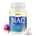 NAC サプリメント N-アセチル Cysteine | ハイドス NAC 1000mg 肝臓用 | N-Acetyl-L-Cysteine 乳酸菌・グルタチオン | NAC カプセル 90 カウントビーガン