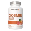 Diosmin カプセル, 120 カウント, 1000 mg のサービング, ビーガン, シトラス Bioflavonoids 100% ベジタリアン, 非GMO & グルテンフリー Diosmin サプリメントと最大強度