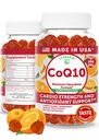 ルナカイUSAは大人のためのCoQ10のグミーを作りました - 200mgの毎日の中心のための高い効力のCoenzyme Q10の補足、女性及び人、非GMO、60ctのためのエネルギー及び酸化防止サポート
