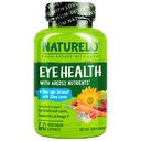NATURELO の目のビタミン - Lutein、ゼアキサンチン、ビタミン C、E、亜鉛、プラス DHA - ドライアイ、健康な視野、目のサポートのためのサプリメント - 60 ビーガンカプセル