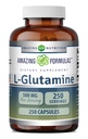 Amazing Formulas L-Glutamine 500 Mg Amino Acid Supplement | Capsules | Non-GMO | Gluten-Free | Made in USA (1 Pack | 250 Count)
