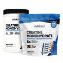 Nutricost Micronizedクレアチンモノハイド500グラムと20スティックパック(バラエティ)バンドル