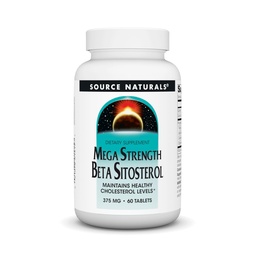 源のNaturalsのメガ強さのベータSitosterol 375mg - 60のタブレット