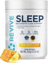 Revive MD Sleep Support Supplement for Adults, Honey Lemon - Sleep Supplements with Magnesium (Glycinate), Inositol, Glycine & L-Theanine - Promotes Relaxation & Sleep Health
