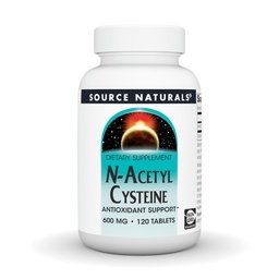 源のN-アセチル Cysteineの酸化防止サポート600のmgの呼吸器の健康を支える食事療法の補足* - 120のタブレット