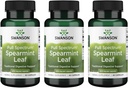 Swanson Spearmint Leaf (Mentha Spicata)-Full Spectrum Herbal Supplement Supporting Digestive Health & Mild Stomach Issues - (60 Capsules, 400mg Each) 3 Pack