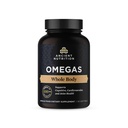 Ancient Nutrition Ancient Omegas Whole Body - ALA, DHA, EPA, from Wild Caught Fish - 90 Capsules