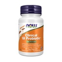 NOWフーズサプリメント、臨床GI ProbioticTM、50 +フォーミュラ、ス トレイン検証、60ベジカプセル
