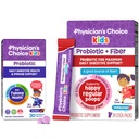 フィジシャンのチョコレートキッズハッピーティミーバンドル - 繊維24pck + Probiotic 30ct
