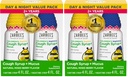 Zarbee's Children's Honey Cough Syrup + Mucus Day & Night Value Pack,Daytime & Nighttime Toddler Cough Syrup,Dark Honey,Ivy Leaf Extract,Chamomile,Mixed Berry Flavor,4 Fl Oz,(Pack of 4)