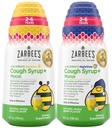 Zarbee's Kids Cough + Mucus Daytime and Nighttime for Children 2-6 with Dark Honey, Ivy Leaf, 亜鉛 & Elderberry, 1 Pediatrician 推奨, ドラッグ&アルコールフリー, 混合ベリー風味, 4FL Oz